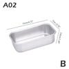 Rectangular Bread Mold Aluminum Alloy Non-Stick Cake Pan Mini Toast Mold Cake Baking Tray Loaf Pan Kitchen Baking Tools Bakeware