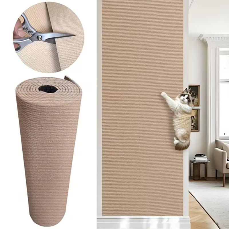 30x100CM Self-Adhesive Customizable Cat Mat - Protects Furniture & Promotes Healthy Claws