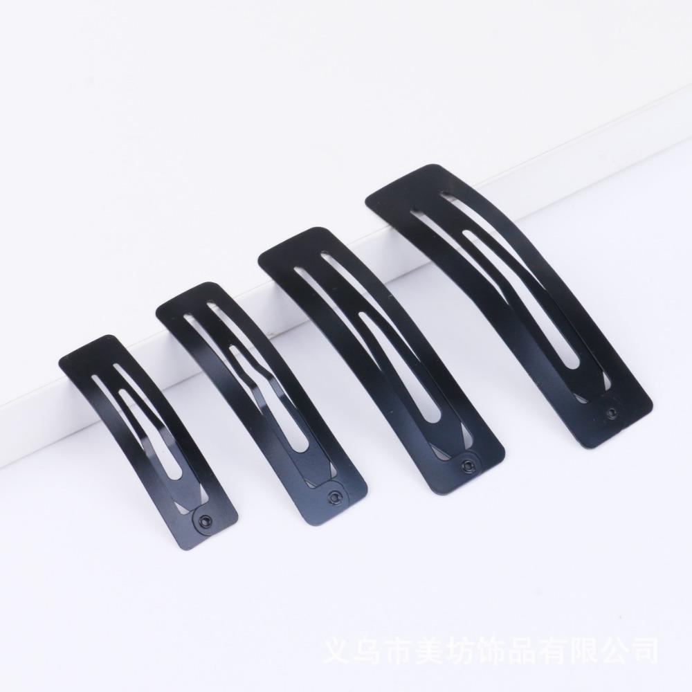 Einfache Metall-Haarnadel für Damen in Wassertropfenform, BB-Schnappklammern, Haarstyling-Werkzeuge