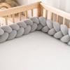 Baby Bumper Pad 3-Strand Design 2 Meters Length for Infant Cribs