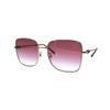 TREND Square-Frame Sunglasses EA2128D Women's Gold/Red Gradient