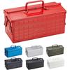 Toyo Steel (TOYO) 2-tier Steel Tool Box ST-350 Red [width Approx. 35 X Depth Approx. 16 X Height ...