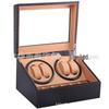Luxury Leather Watch Winder & Storage Box for 4+6 Automatic Mechanical Watches, In Stock