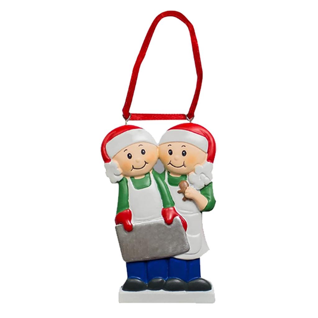 Personalisierte Familien-Weihnachtsbaumdekorationen Familie 2021 Weihnachtsfeiertagsdekorationen