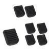 1/2/4Pcs Motorcycle Side Plate Kickstand Pad Wear Resistant Non-Slip Universal Fit Easy Installation Motorbike Kickstand Pad Foot Support Cover