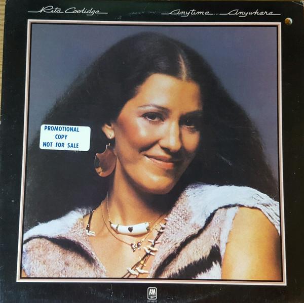 Виниловая пластинка RITA COOLIDGE Anytime... Anywhere SP4616PROMO AM Records 1977 США Поп Б/у