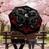1PC Dragon Yin Yang Automatic Open/Close Umbrella with Windproof, 8-Rib Sturdy Canopy, Durable Ribs, Fashionable Design, Outdoor Accessory, Fun Prin,