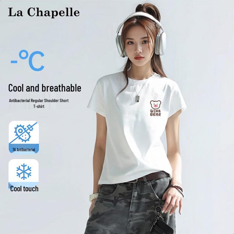 

La Chapelle Women s 7A Antibacterial Cooling T-shirt L