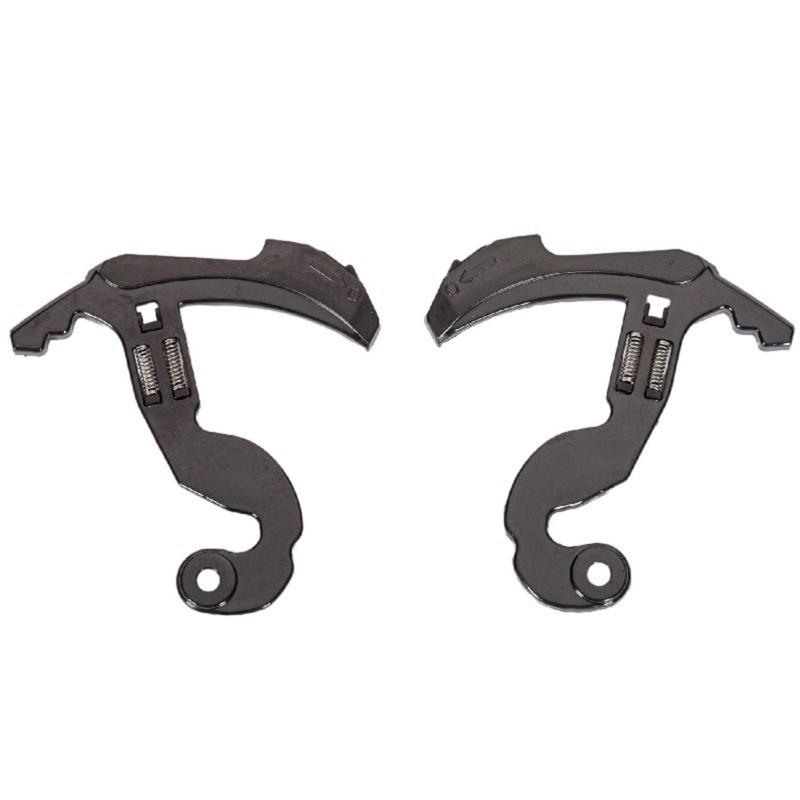 1 Pair Motorcycle Helmets Visors Gear Base Plate Helmets Accessories Replacement Face Shield Visors Base for FF900 1