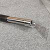 Sofa Carpet Vacuum Cleaner Suction Connector Tool, Silver+Transparent, Set A/B/C, Stainless Steel Tube 210mm 38mm OD, Suction