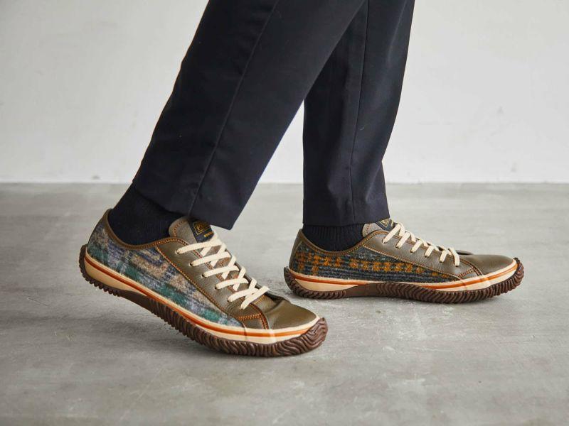 Spingle Japanese Handmade Sneakers Spm-1036 Khaki