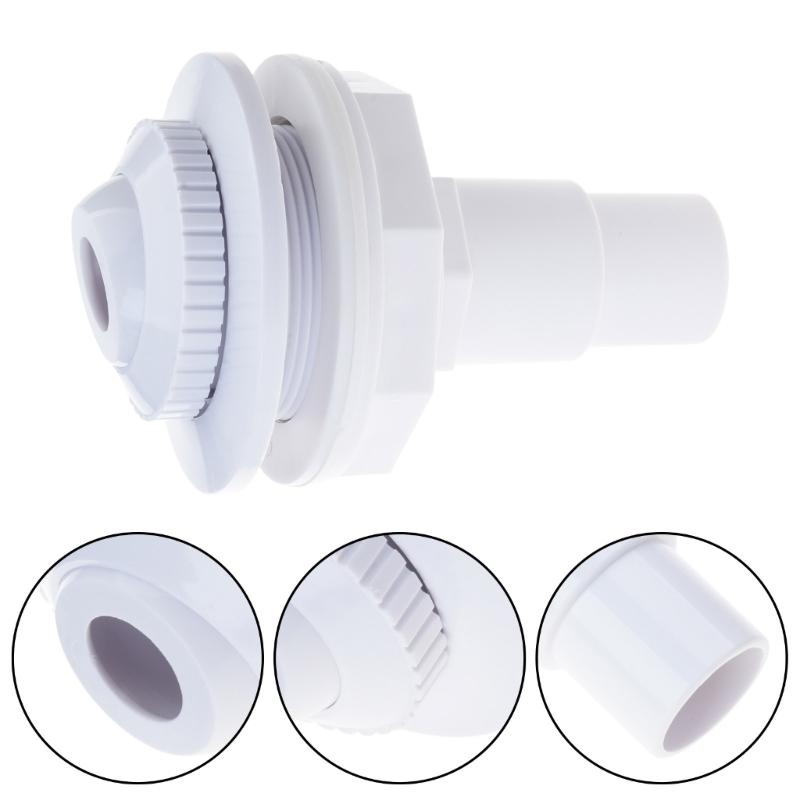 Adjustable Massage Eyeball Hot Tubs Swimming Pool 1.5 Inch Wall Fitting Pool Wall Complete Return Outlet Jet for SP1023