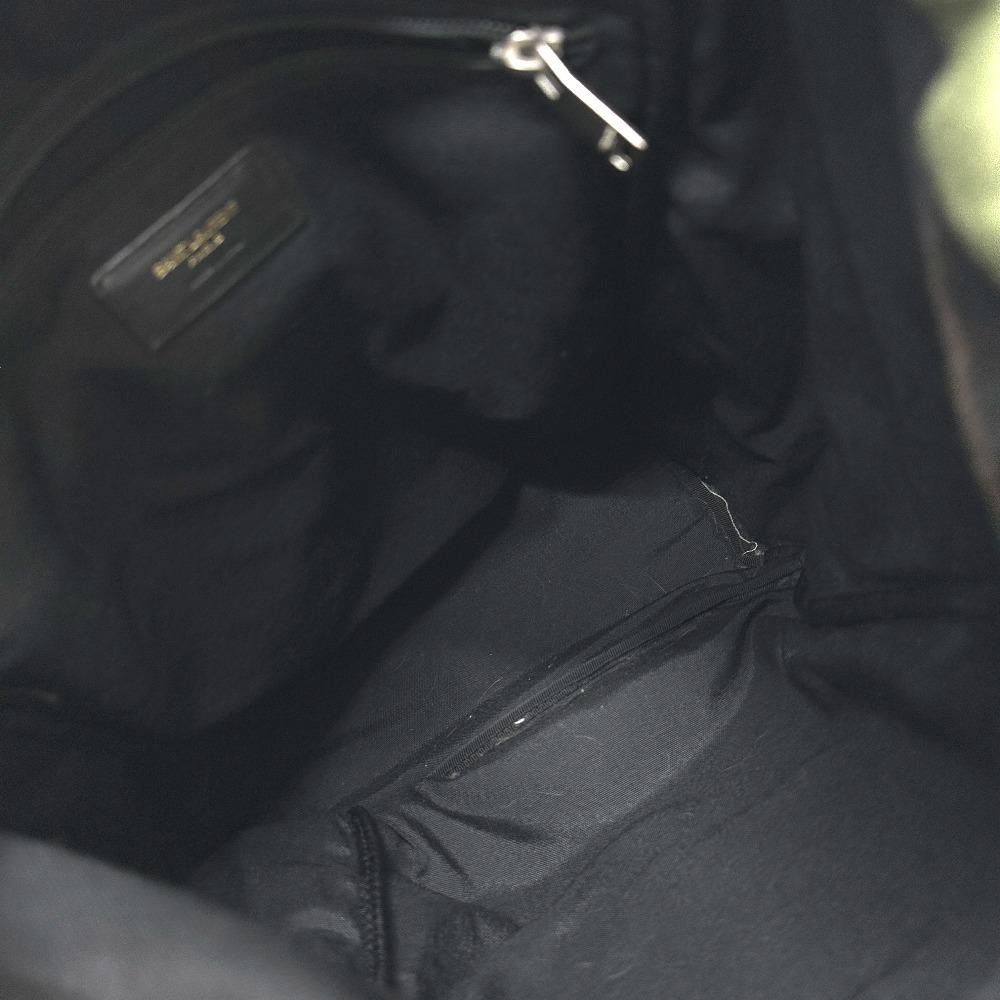 SAINT LAURENT PARIS 437110 Multi-pocket camouflage Backpack Canvas/Leather Green