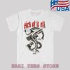 Sick Of It All Dragon Eagle Men's White Size S To 3XL