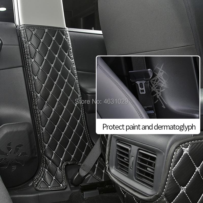Pro Toyota RAV4   Ochrana B-sloupku Ochranná podložka proti okopání Ochranná podložka proti nečistotám Pouzdro Kryt