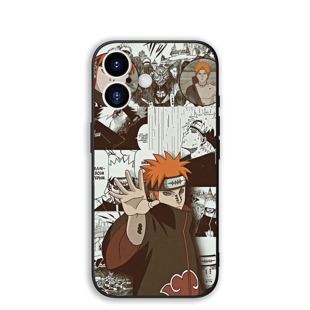 Cover for Samsung Galaxy S22 S21 S20 Fe Ultra S9 Plus + A13 A22 M21 M31 M55 M15 Phone Case Pain Itachi Uchiha Narutos Akatsuki