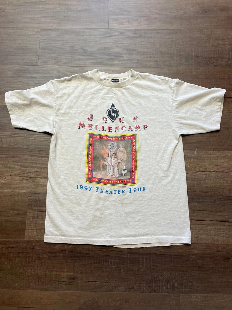 Vintage John Mellencamp 1997 Theater Tour Shirt S-5XL Cotton VA671