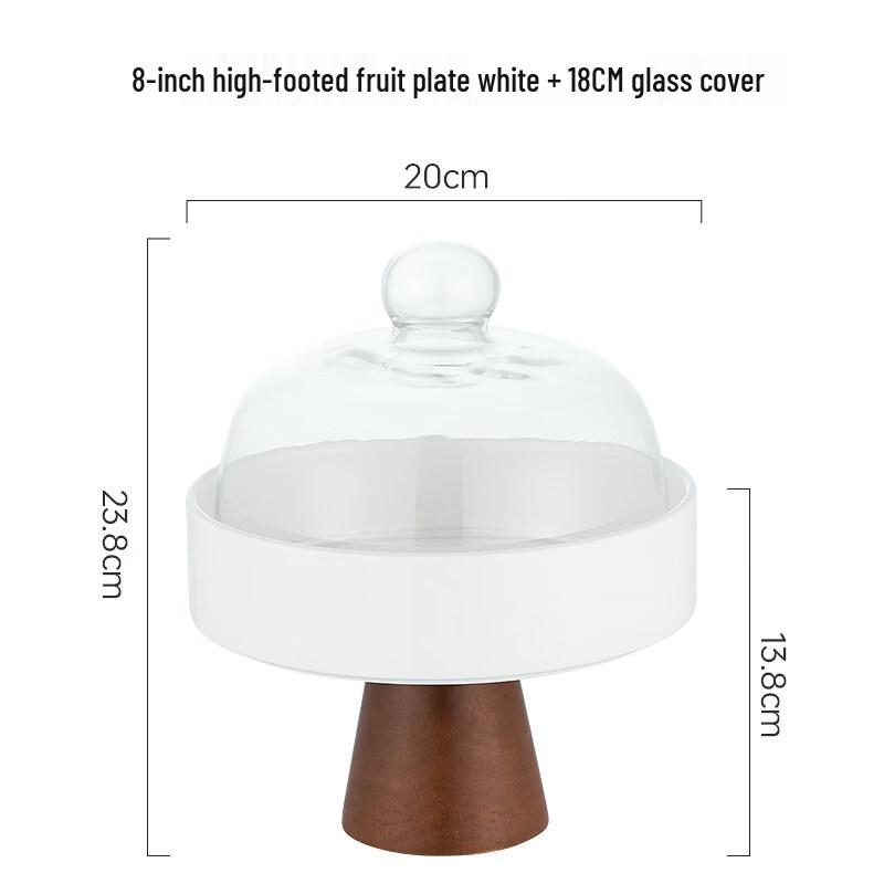 

Nordic Ceramic High-Foot Fruit & Snack Pedestal Dish