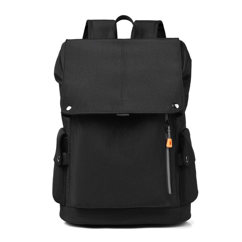 Men's Business Bag, Computer Bag, Backpack, Dark Grey Hand-held Casual and Fashionable Travel Backpack