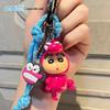Genuine Crayon Shin-chan Kung Fu Keychain Backpack Pendant Anime Doll