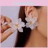 Geometric Acrylic Flower Earrings For Women Handmade Casual Summer