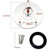 Gas Fuel Tank Cap for YA&MAHA YZF R1 R3 R6 R7 R25 R125 2010-2023 Keyless Motorcycle Fuel Gas Tank Cap Cover Petrol Locking Fuel Cap(Black)