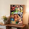 DIY Diamond Painting MUPPETS Cross Stitch Kit Mosaic Art Diamond Painting Full Circle Diamond Home Decoration