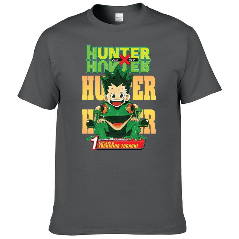 

Anime Hunter X Hunter Anime Tshirt 2023 Summer New Cotton Tshirt Casual Harajuku Street Apparel Casual Short Sleeve Top F128 M