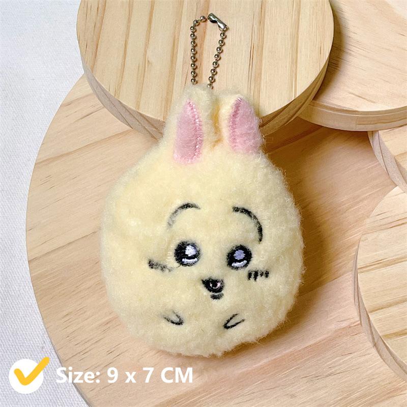 Cartoon Creative Chiikawa Pendant Kawaii Cute Anime Plush Doll Keychain  Backpack Decoration Accessories Children Gifts
