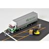 Tomytec The Truck Collection Truck Collection Logistics Site Wing Van Set F Senko Diorama Supplies 331322