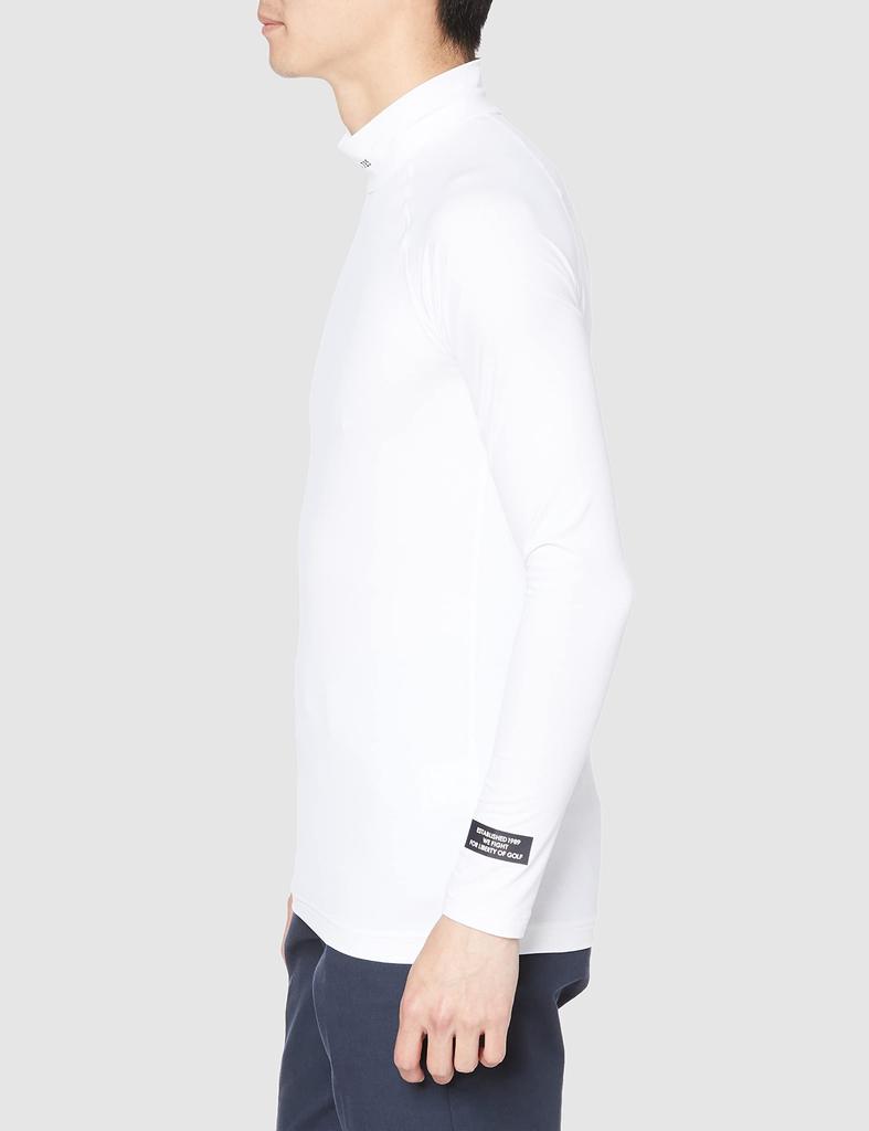 Long Sleeve Inner Jersey Cool To the UV 3 [PEARLY GATES] Men's Shirt, N-Bear Mesh, Absorbent, Quick-drying, Touch, Protection, Antibacterial,