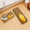 Wooden Tea Coffee Tray Fruit Dessert Candy Dish Wooden Decorative Bread Snack Cake Food Dish Tray Tableware