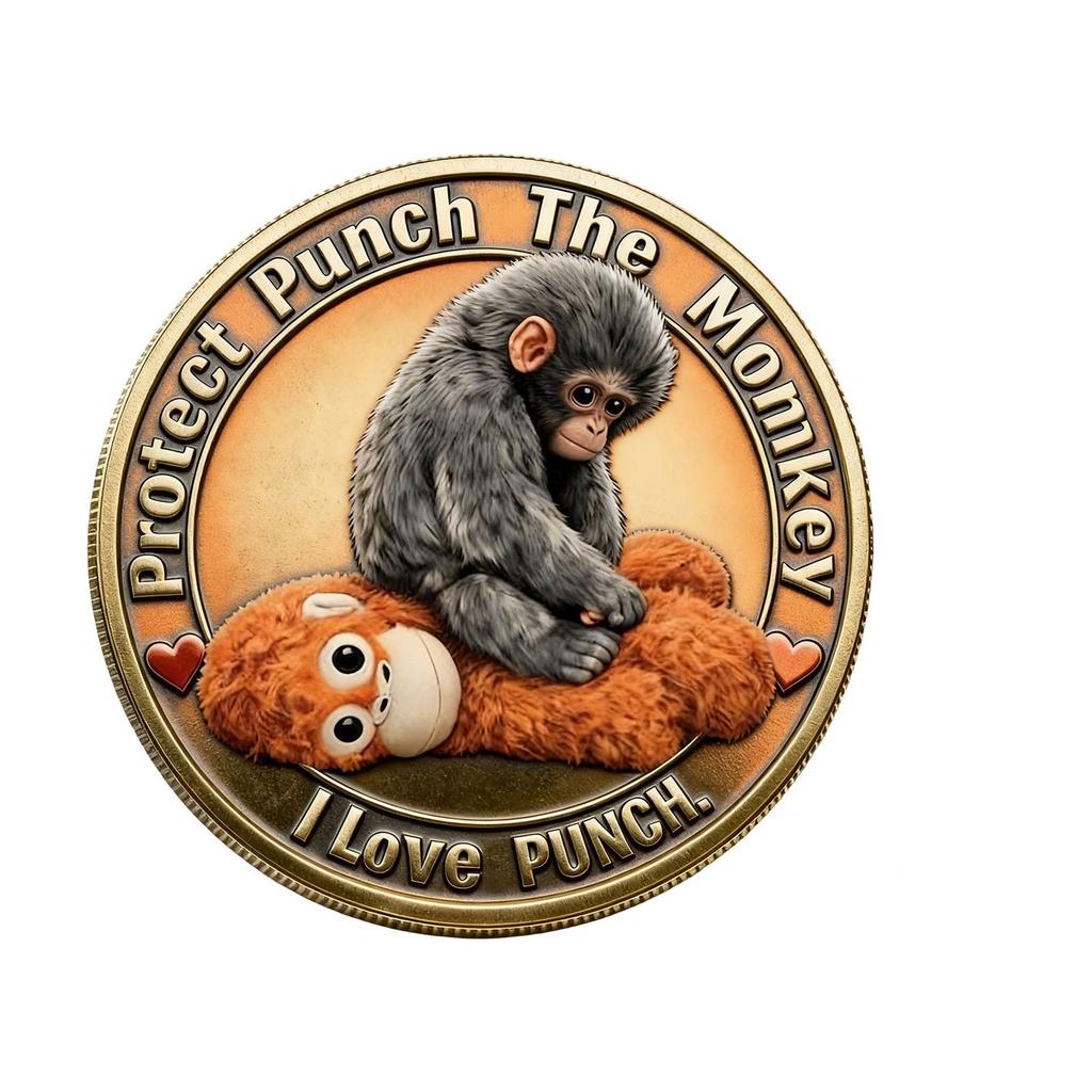 I love Momkey, Monkey commemorative coin