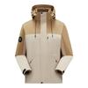 Men's and Women's Fully Taped Windproof Waterproof 3-in-1 Detachable Storm Jacket Set