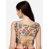 Women Round Neck Sleeveless Blouse Indian Wedding Wear Designer Readymade Choli