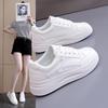 Casual Shoes Women's Spring New Board Shoes Leather Surface White Shoes Women's Korean Version Versatile Ins Women's Shoes