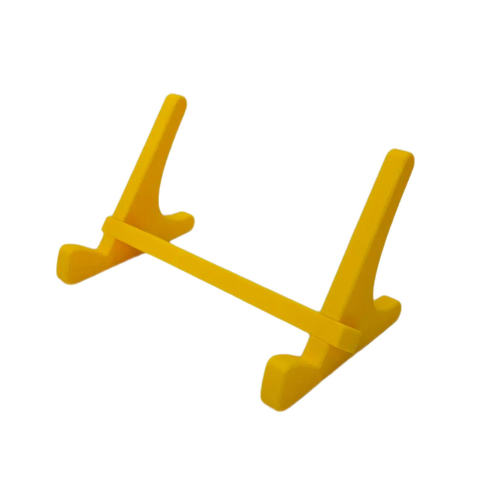 

Регулируемая механическая подставка для клавиатур Держатель для клавиатур Многоярусная стойка Поднос для повышения комфорта при наборе текста жёлтый