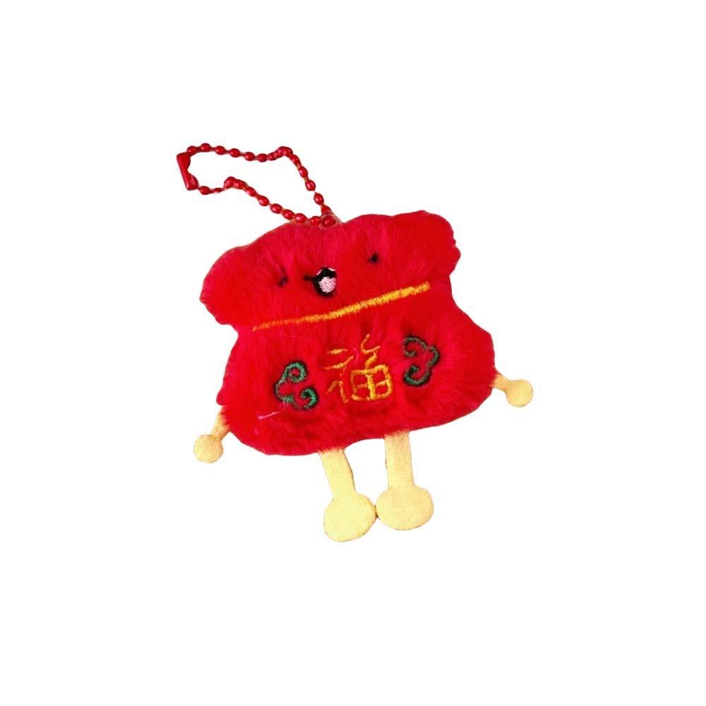 Lion Awakening Chinese New Year Plush Keyring Chinese Style Lion Dance Brooch  Celebrating