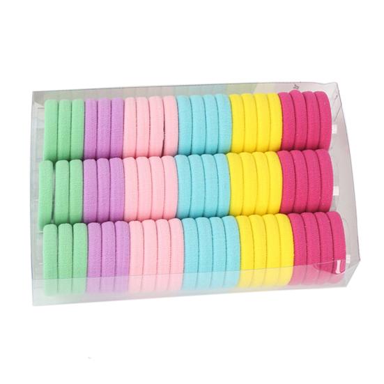 

66Pcs Kids Baby Girls Candy Color Elastic Hair Band Rope Ring Ponytail Holder