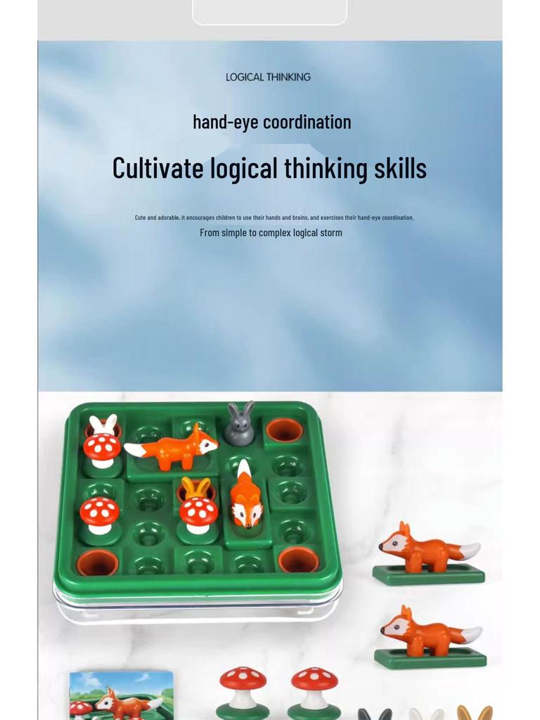 Xingtong Hüpfendes Kaninchen Logisches Denken Herausforderung Puzzle Spielzeug