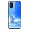 Glas-Rückseite für Samsung Galaxy M51 M31 Hülle Harte gehärtete Glas Hülle für Samsung A71 A51 Hülle A 51 71 M 51 31 Funda Coque