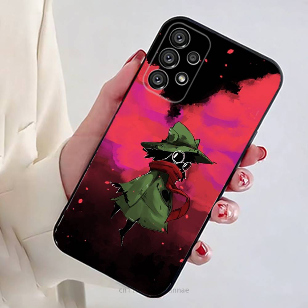 

D-Deltarune Ralsei Phone Case for Samsung Galaxy A73,23,53,33,14,24,13,72,22,52,32,54,A34 Soft Cover Samsung A31