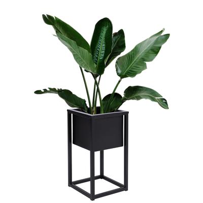 Kwietnik Concove Loft 40 Cm Czarny