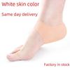Silicone Heel Covers - Moisturizing, Anti-Crack Socks for Whitening & Heel Protection