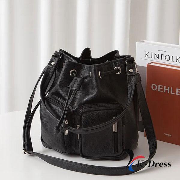 Pocket Rider Two-Way Bucket Bag (2 Colors)