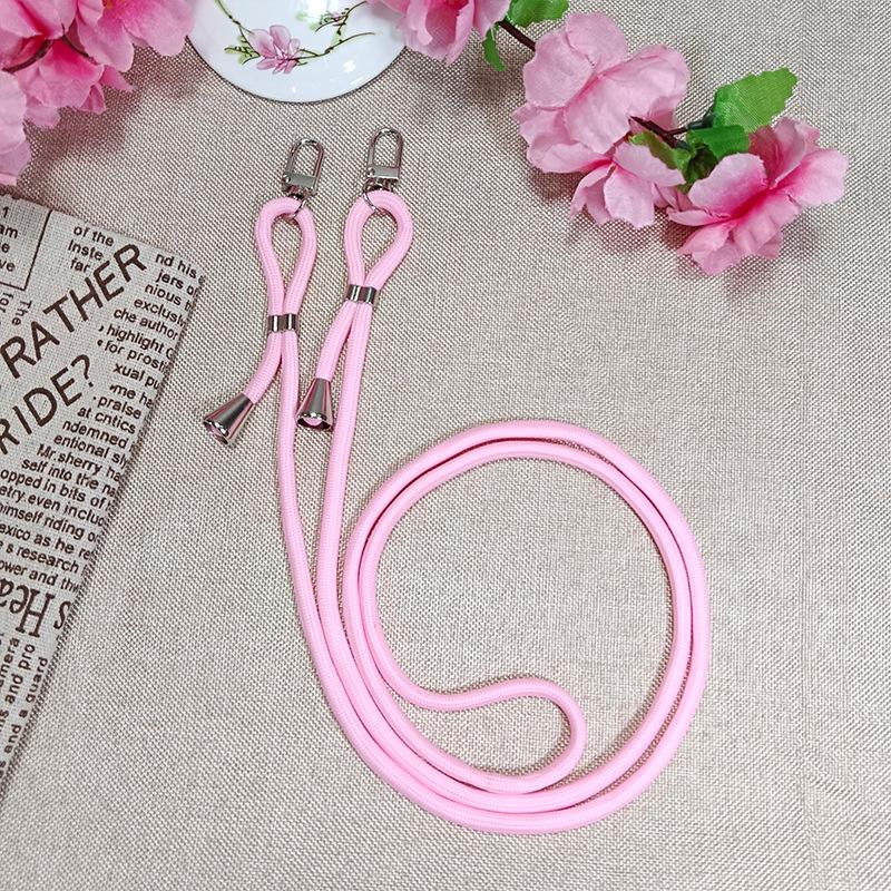 Adjustable Phone Strap with Diagonal Lanyard and Anti-Lost Chain, Wearable as a Crossbody Mobile Case Lanyard