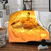 1pc Pikachu Sparkle blanket Lightweight Flannel Throw for Sofa Bed Travel Camping Livingroom Office Couch Chair