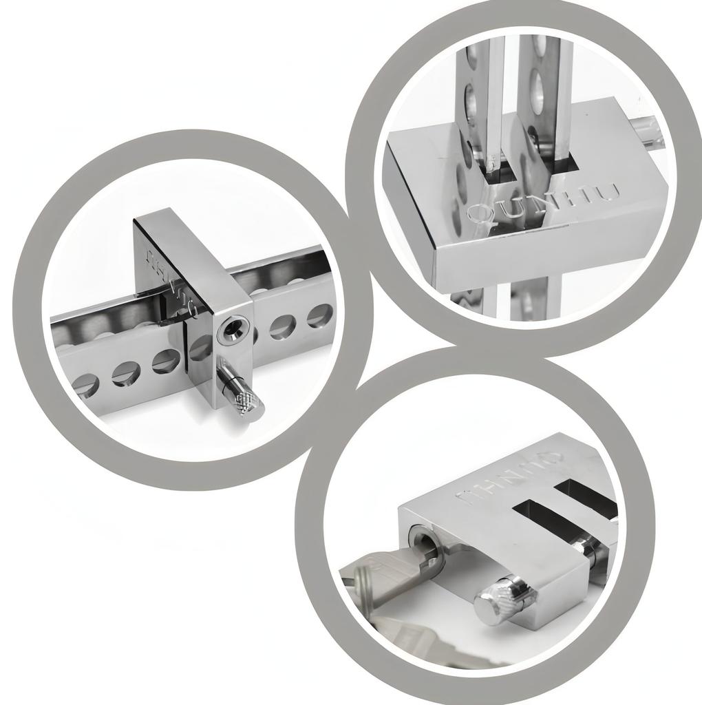 Bubulu Brake Pedal Lock for Cars and Trucks - Anti-theft Device, Pedal Fixing, Vehicle Protection, Universal Type, Easy Installation