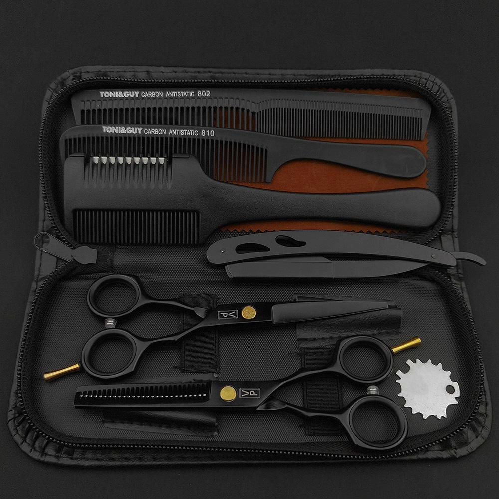 VP Professional Hairdressing Scissors Barber Set 5.5 6.0 Hairdresser Hair Beauty Scissors Set Corte de Cabelo Desbaste Ferramentas de Salão