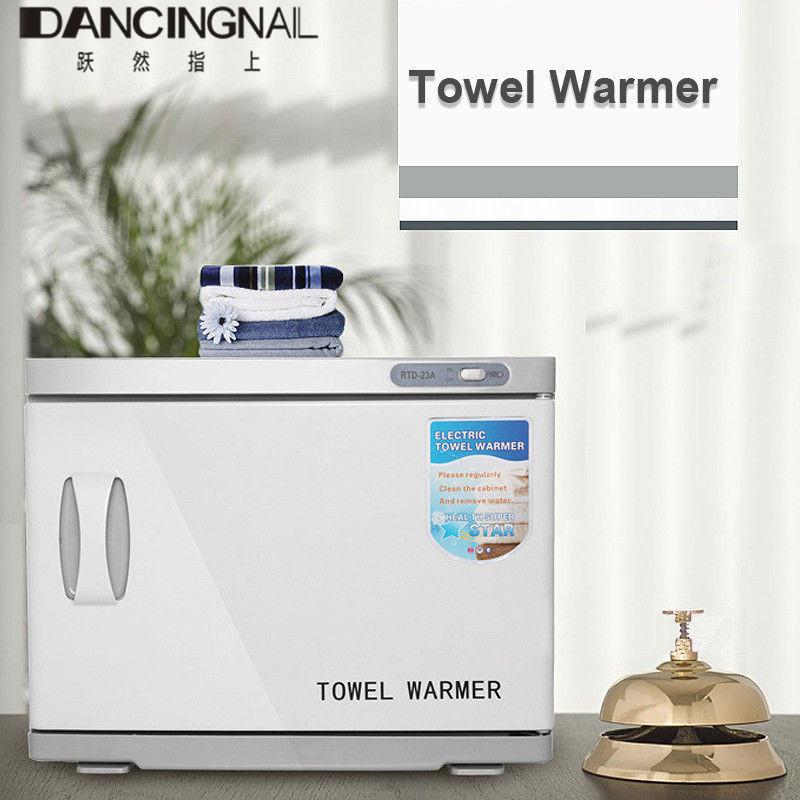 

220 В Подогреватель полотенец для лица ЕС Хороший товар УФ Стерилизатор Шкаф Спа Салон красоты для маникюра Инструмент 23 л